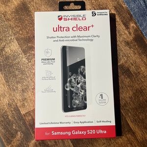 Invisible shield ultra clear shatter protection